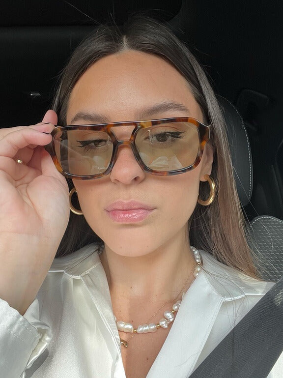 Zaniyah | Women's Cinnamon Tinted Sunglasses