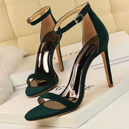 Stylish Stiletto Heel Sandals for Women - Summer High Heels