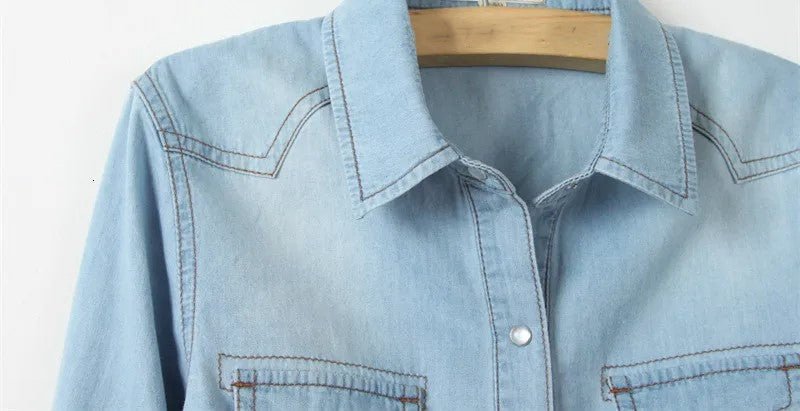 | Denim Crop Top