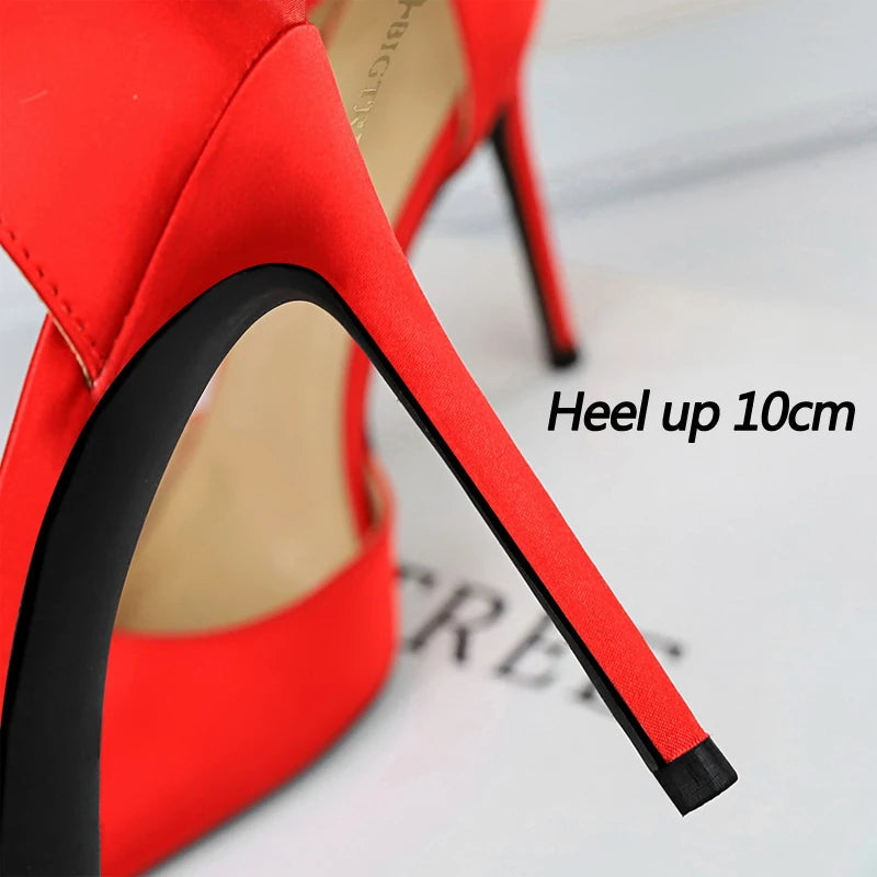 Green Blue Women Pumps High Heels Office Shoes Fashion Sexy Women