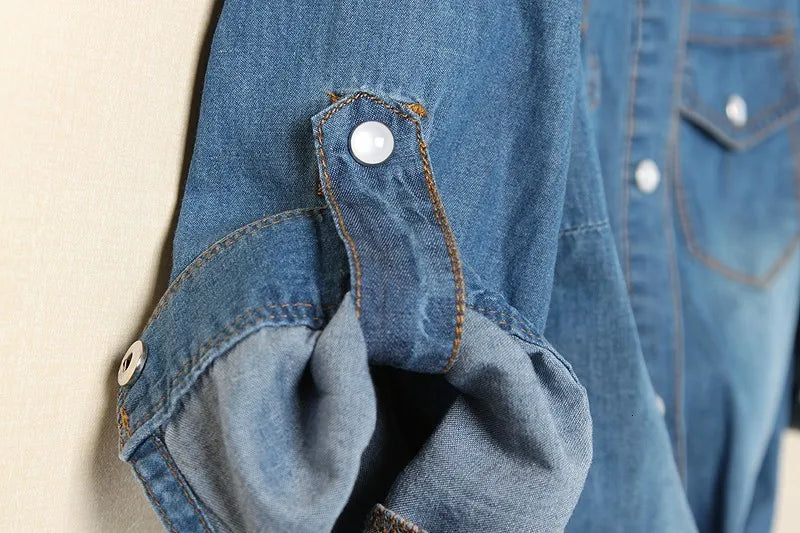 | Denim Crop Top