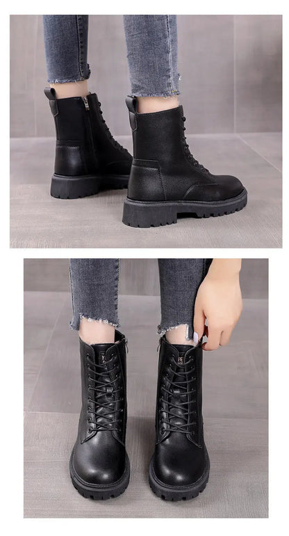 Women Winter Boots Black