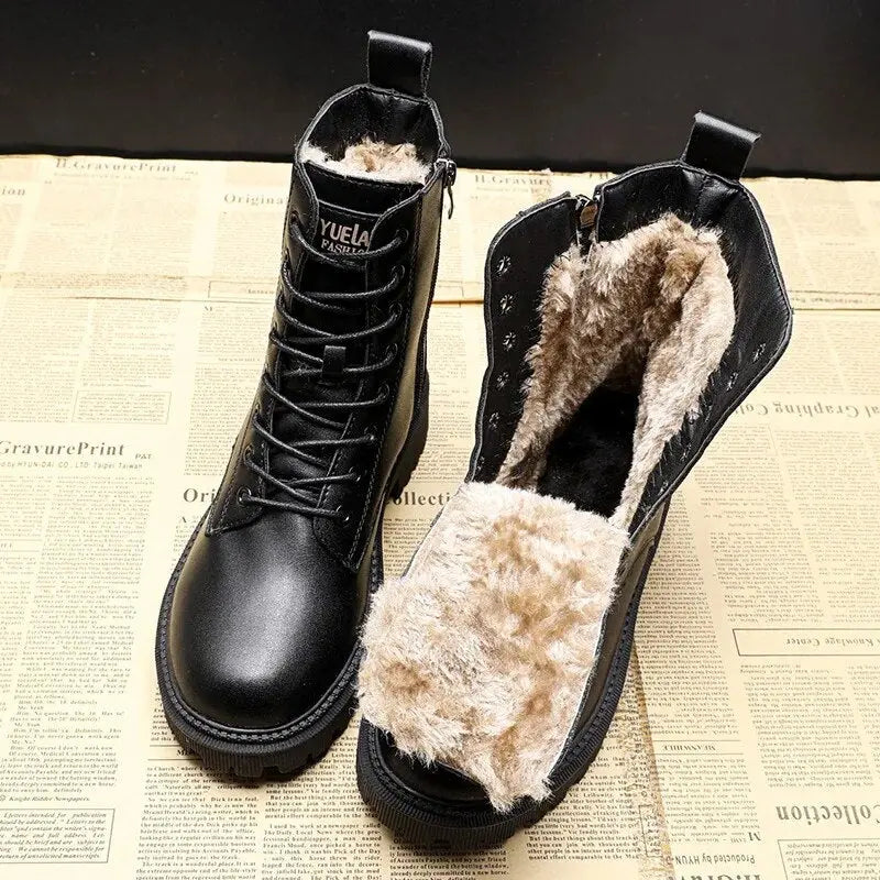 Women Winter Boots Black