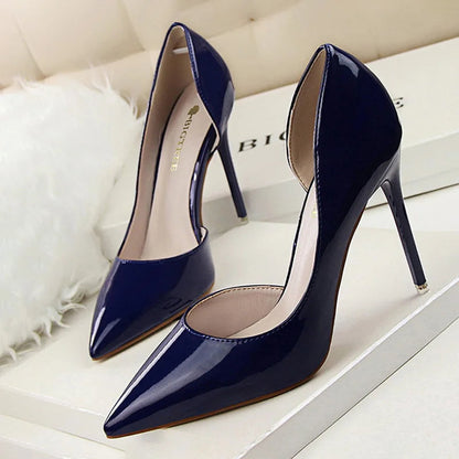 Patent Leather Stiletto Heels for Women - Sexy Party Pumps