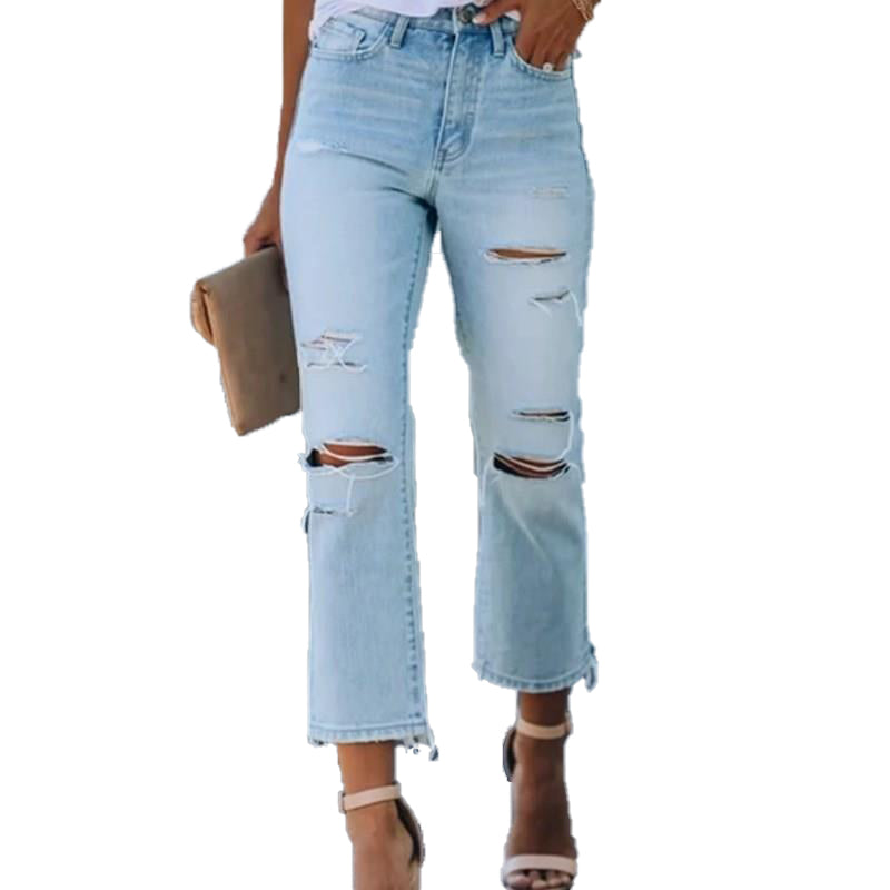 Julia Fashion - High Waist Jeans Spring Women's Jeans