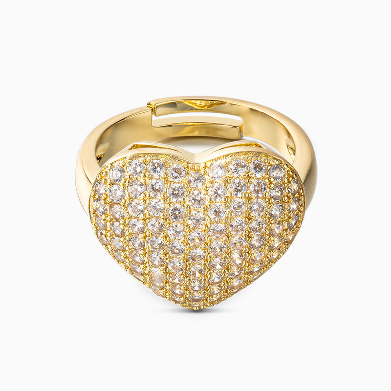 Heart Pendant Ring by The Hills