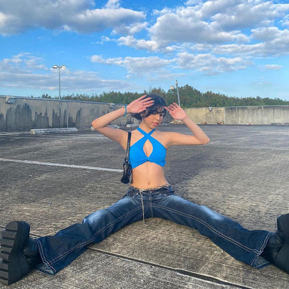 Julia Fashion - Hot Girl Boot Cut Jeans