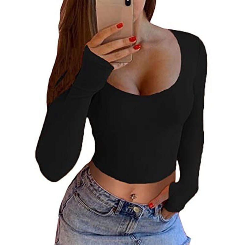 DressBetty - Hot Pink Crop Tops
