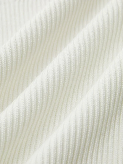 Elegant Sweetheart Long Sleeve Knit Top