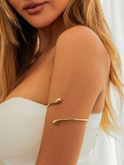 Chic Design Metal Drop Armband