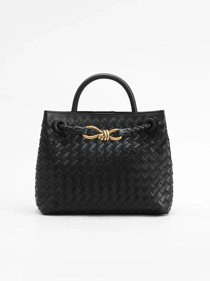 Atelier Metal Handle Tote Bag | Structured Silhouette