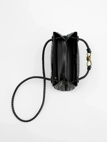 Atelier Metal Handle Tote Bag | Structured Silhouette
