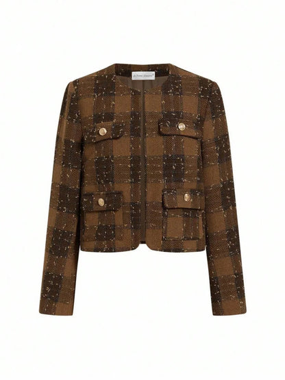 Wool Blend Jacket For Daily Wear Essentials Comfortable