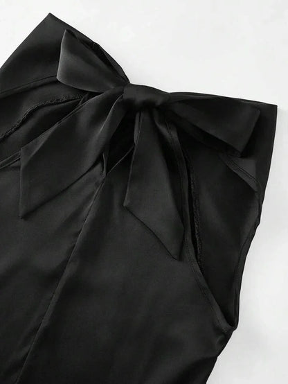 Always Elegant Halter Neck Backless Top