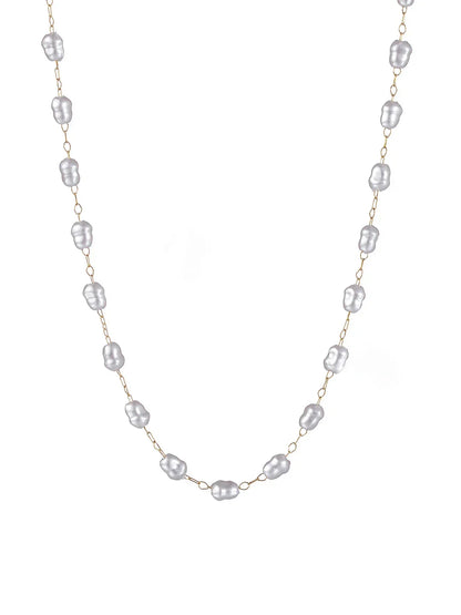 Minimalist Stackable Beaded Necklace