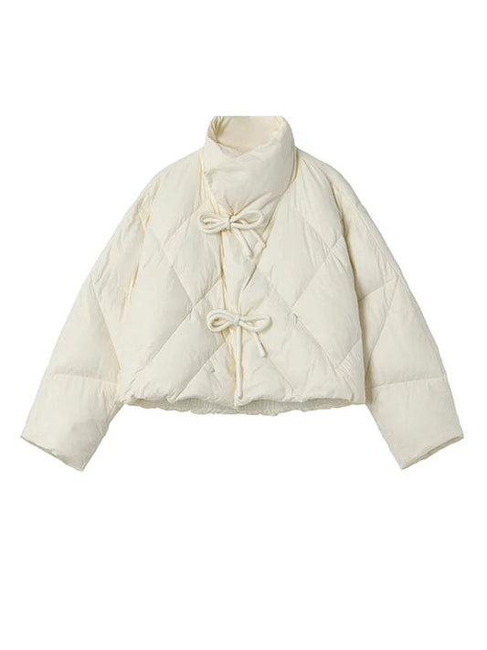 Queen Bow Puffer Jacket
