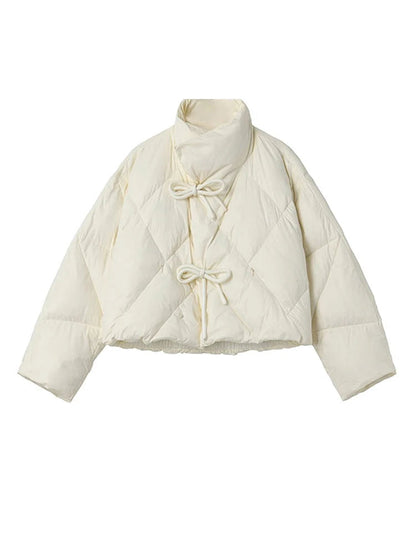 Queen Bow Puffer Jacket