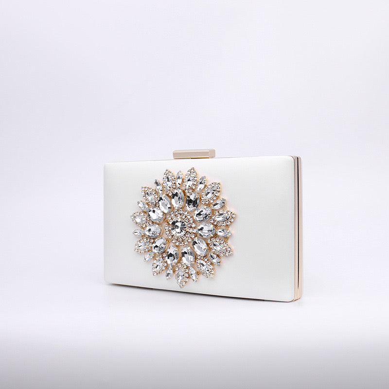 Diamond Studded Evening Clutch by Jennifer