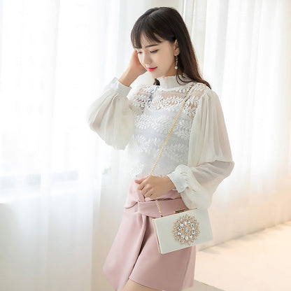 Diamond Studded Evening Clutch by Jennifer