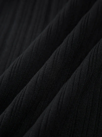 Effortless Lines Ribbed Dress