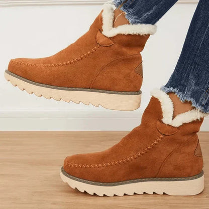 Elviora - Cozy Plush Boots