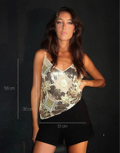 Oro Flower Top