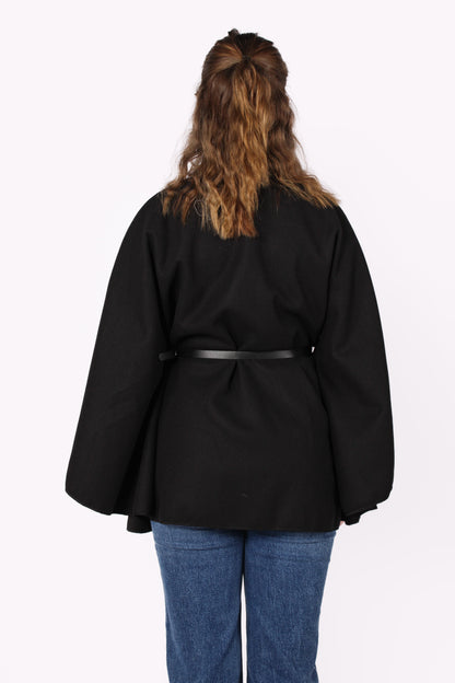 Freya Belted Cape Poncho