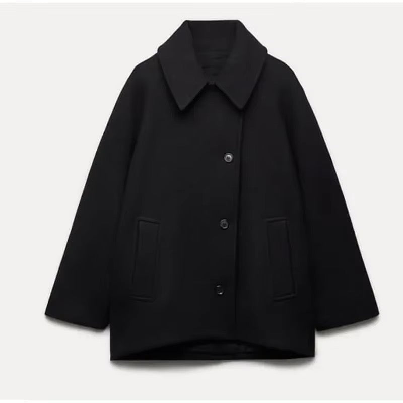 Viola Oversized Wool Coat