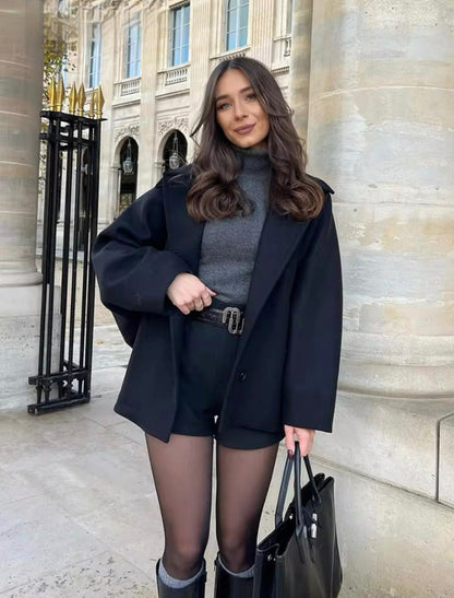Viola Oversized Wool Coat