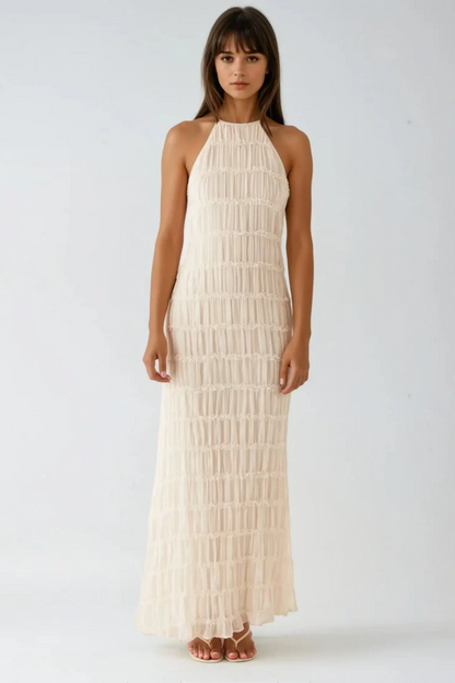 | Halter Maxi Dress