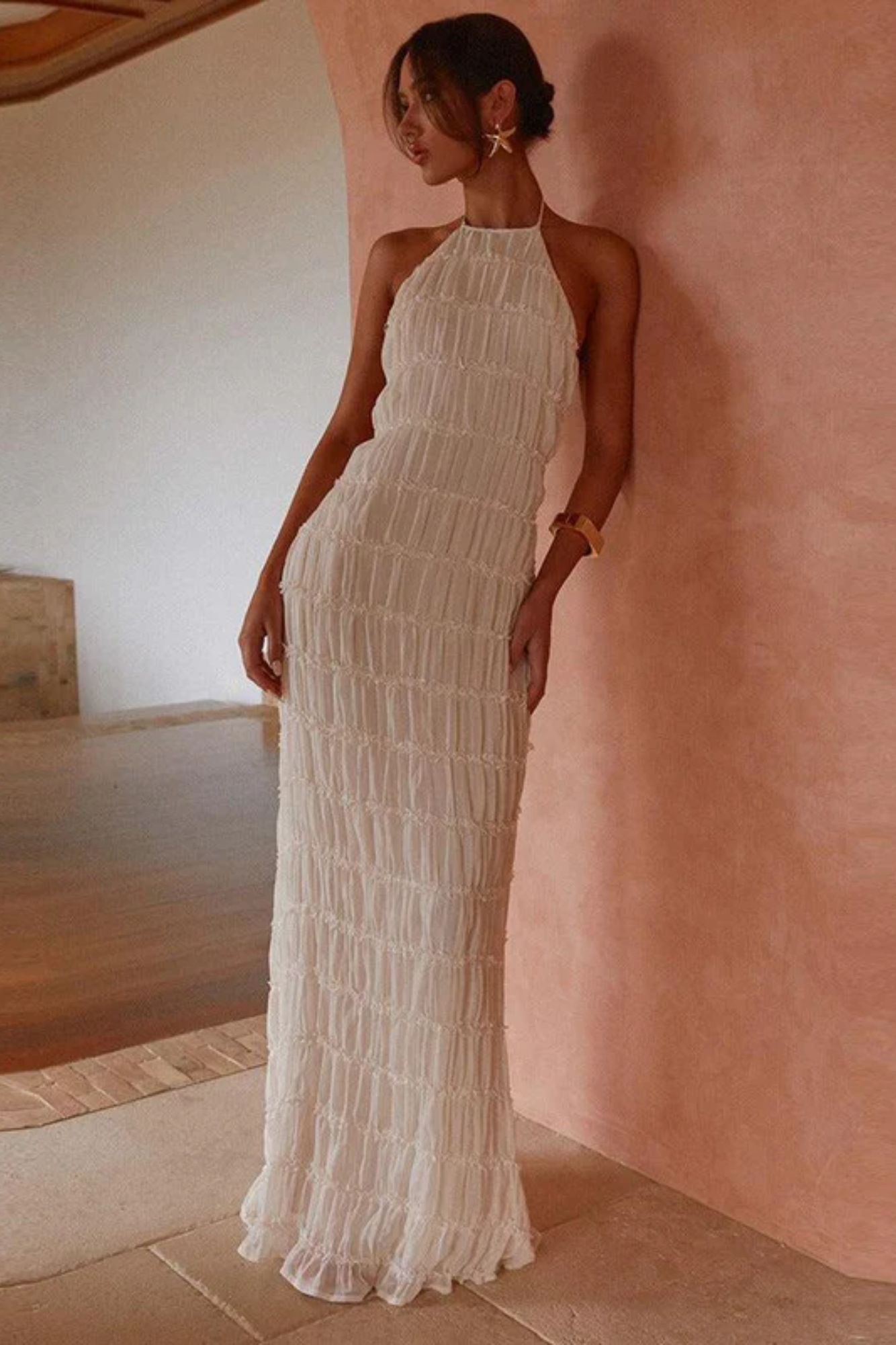 | Halter Maxi Dress