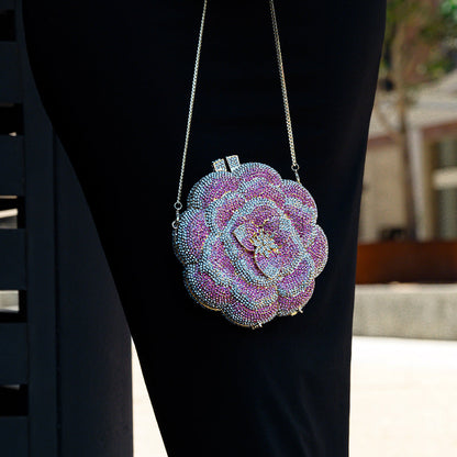 Jeline Floral Clutch Bag