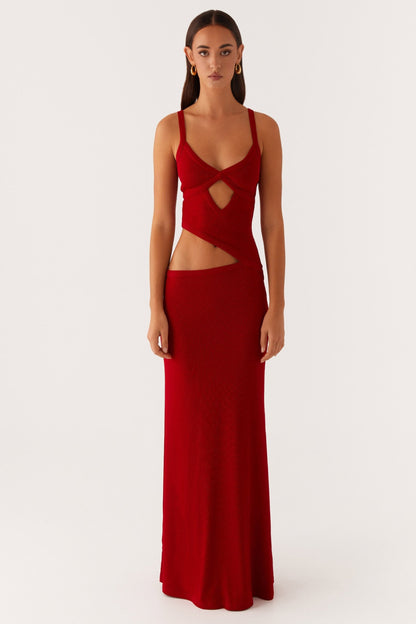 Willa Mesh Maxi Dress