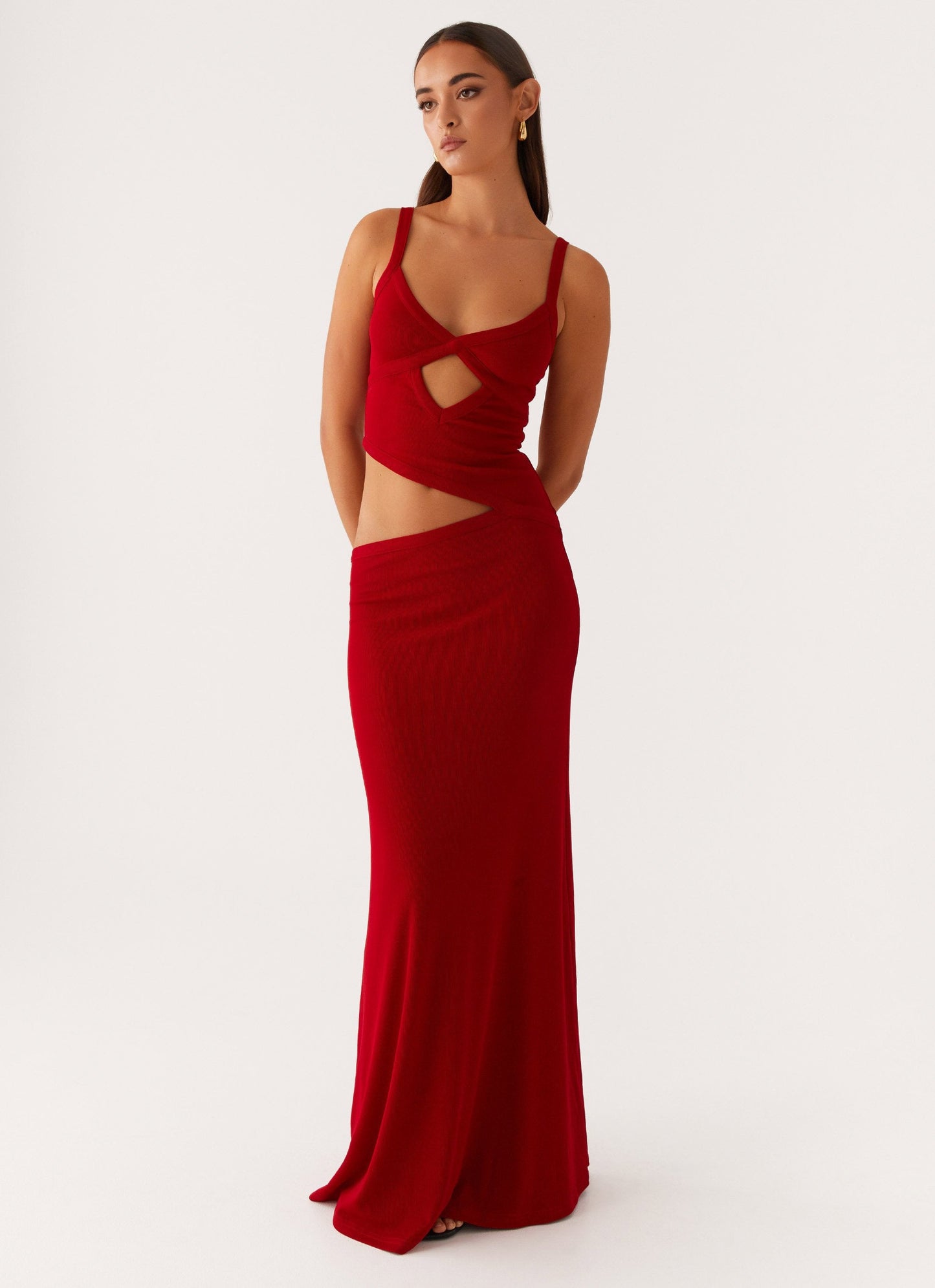 Willa Mesh Maxi Dress