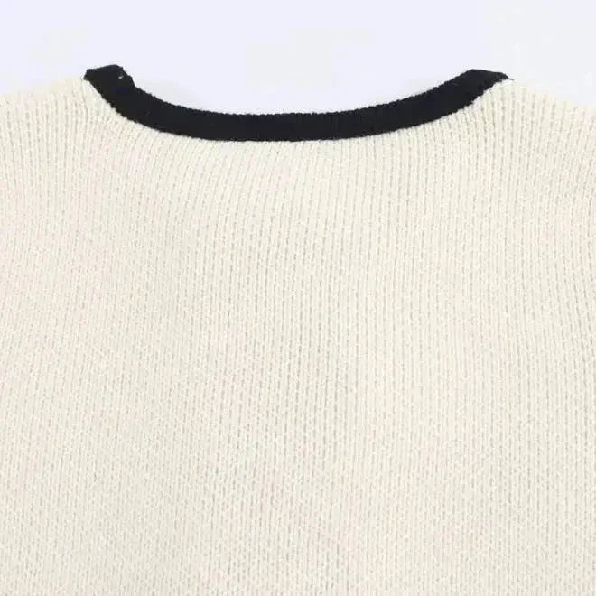| Bow Accents Chic Cardigan