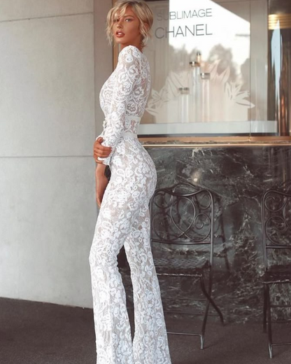 | Defined Waist Jumpsuit