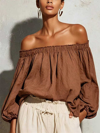 Versatile Solid Color T-shirt