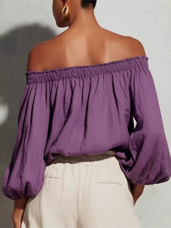 Versatile Solid Color T-shirt