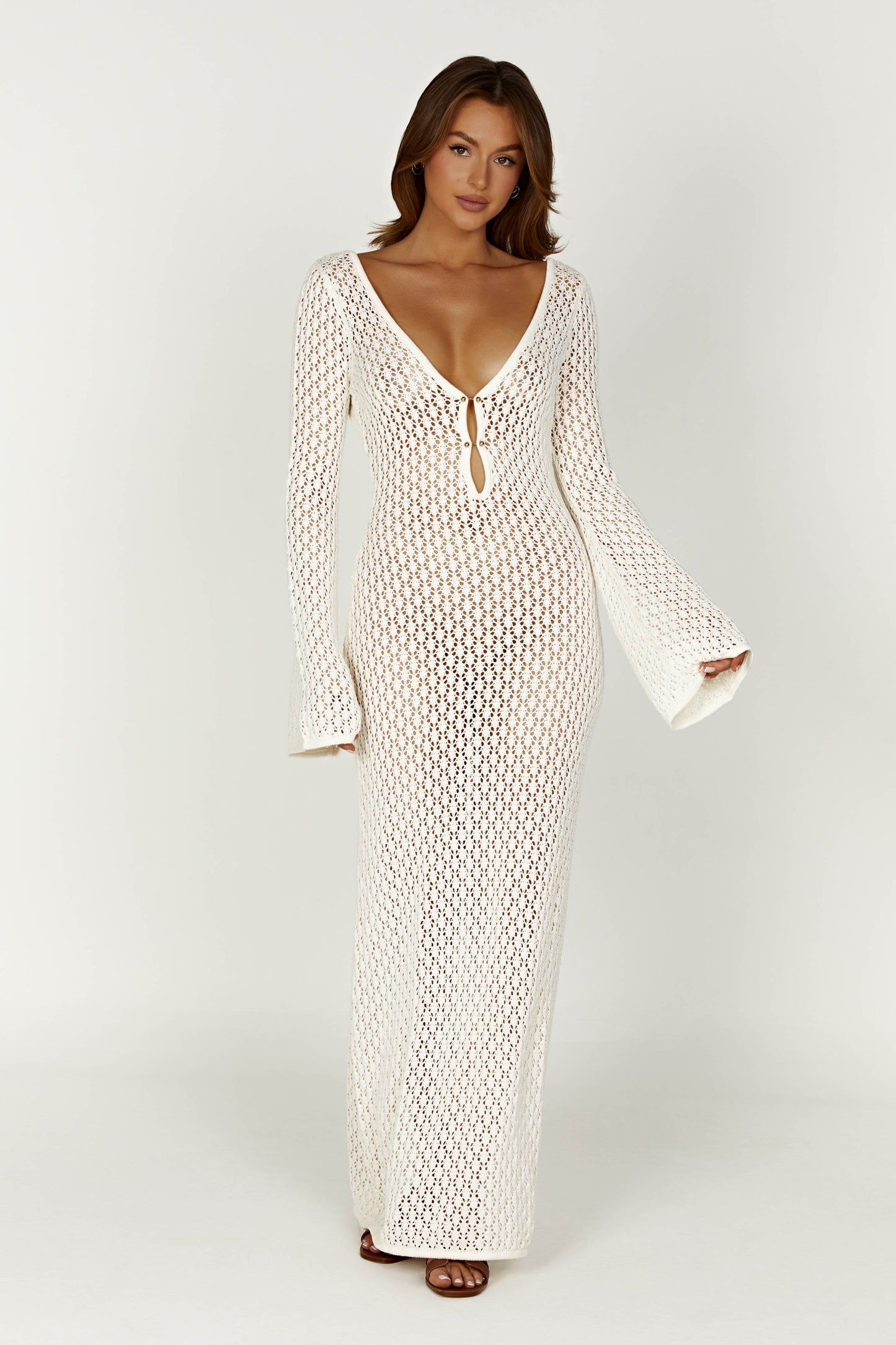 Zinnia Crochet Maxi Dress