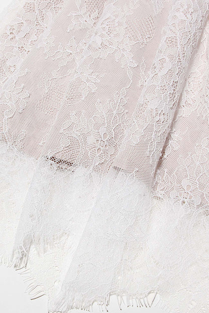 Lace Fishtail Cami Dress With Cover-up