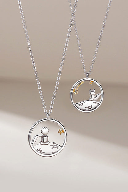 Little Prince & Little Fox Couple Necklace