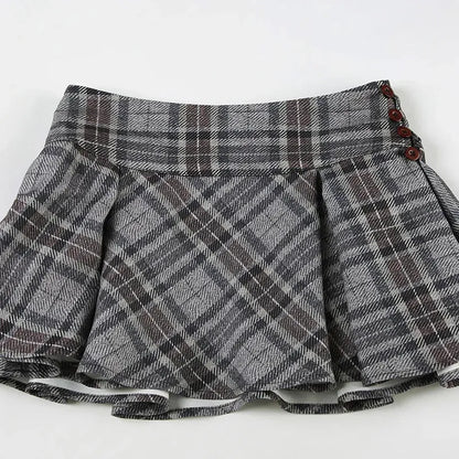 Low Rise Mini Skirt