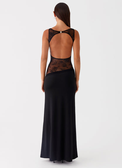 | Flowing Silhouette Maxi Dress