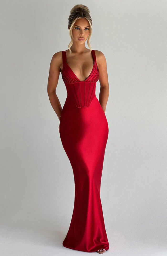 | Sculpted Evening Gown