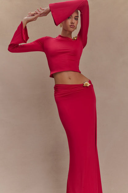 Saphina Floral Two-Piece Set