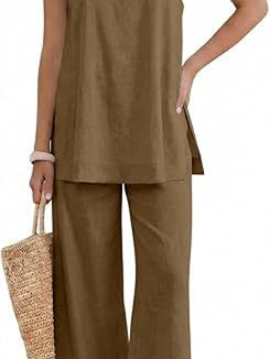 Waist-cinching Belt Solid Color Suit