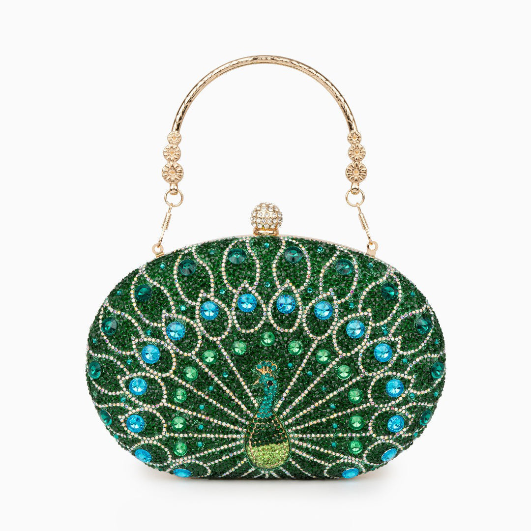 Madyson Clutch Bag with Rhinestones