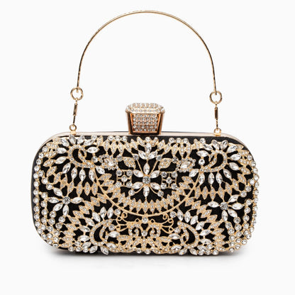 Elegant Floral Clutch Bag