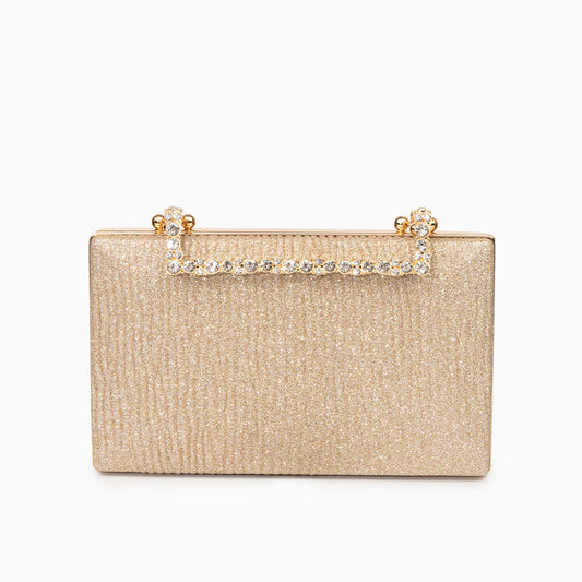 Pleated Clutch Bag by Maria