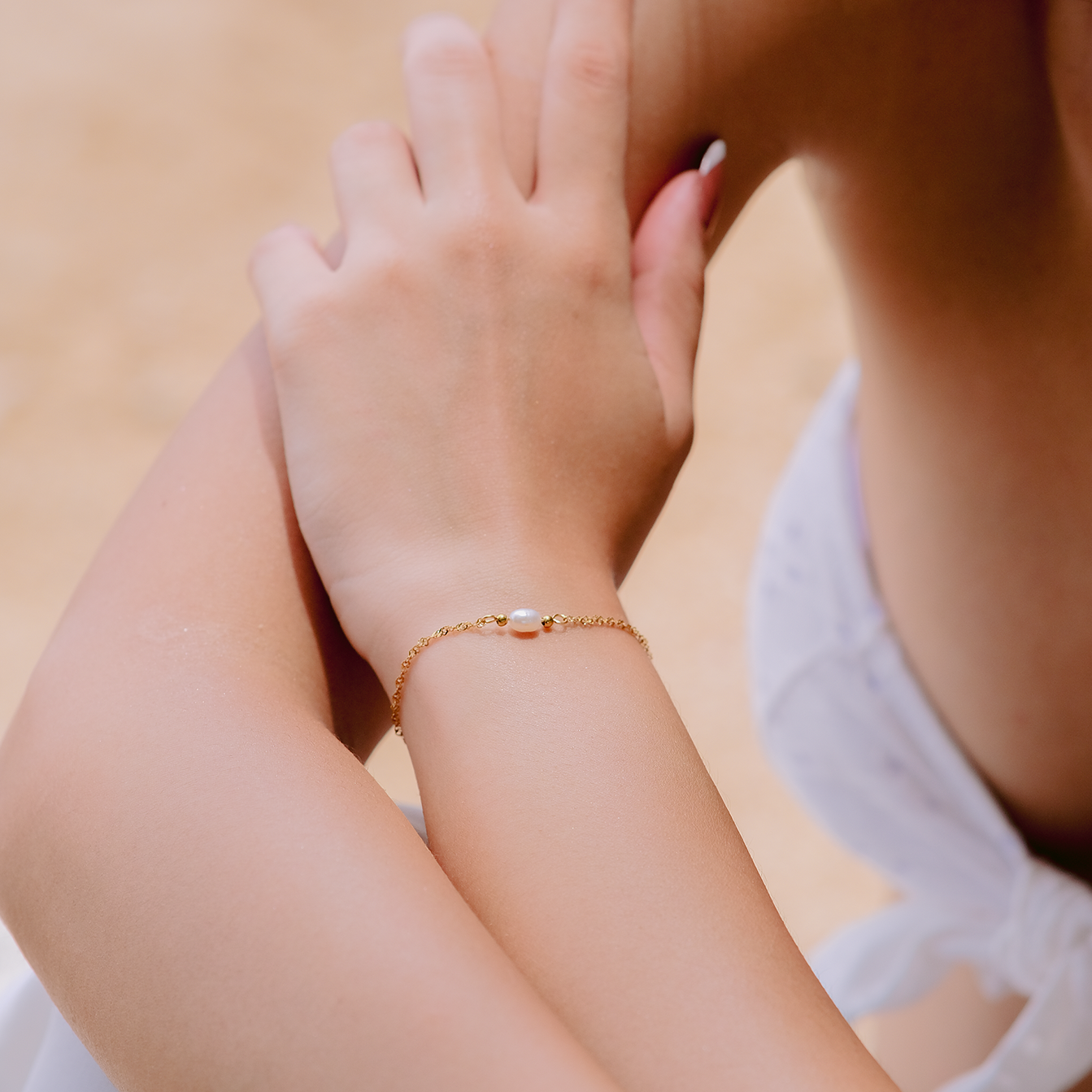 Marina Freshwater Pearl Bracelet